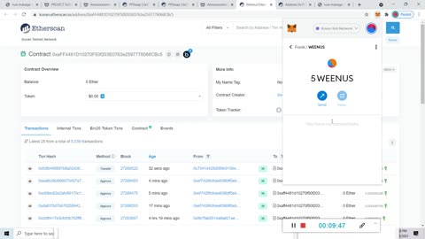 Ep60: Testing the PPSwap Website 4 - Check swap fees