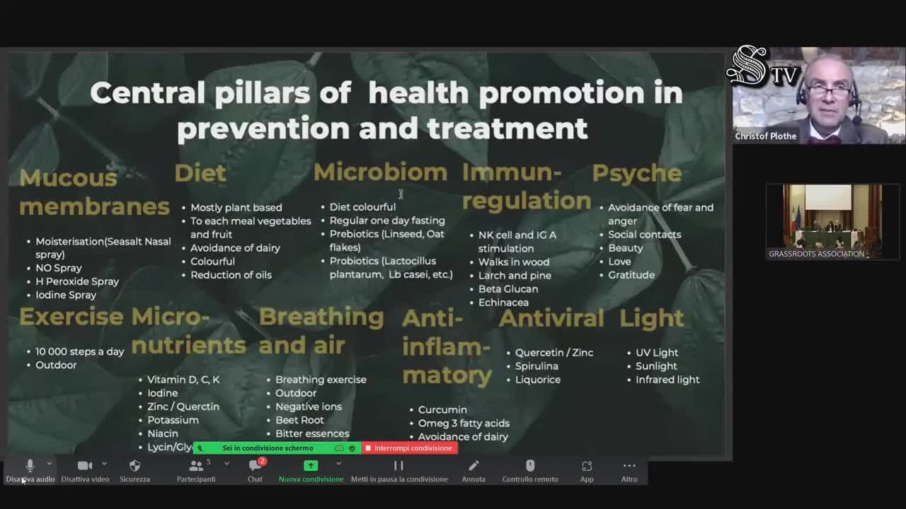 International Covid Summit - Christof Plothe