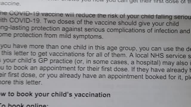 No vaccine for my Children!