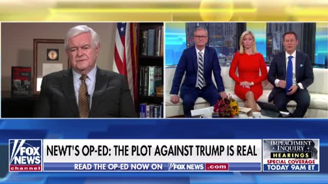 Newt Gingrich Says 'They Are The Scandal' Regarding The Elite Media