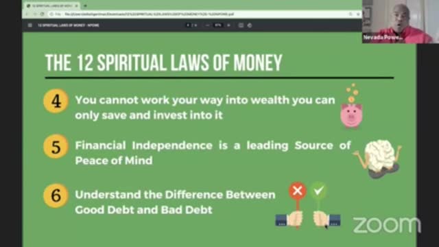 The 12 Spiritual Laws about Money