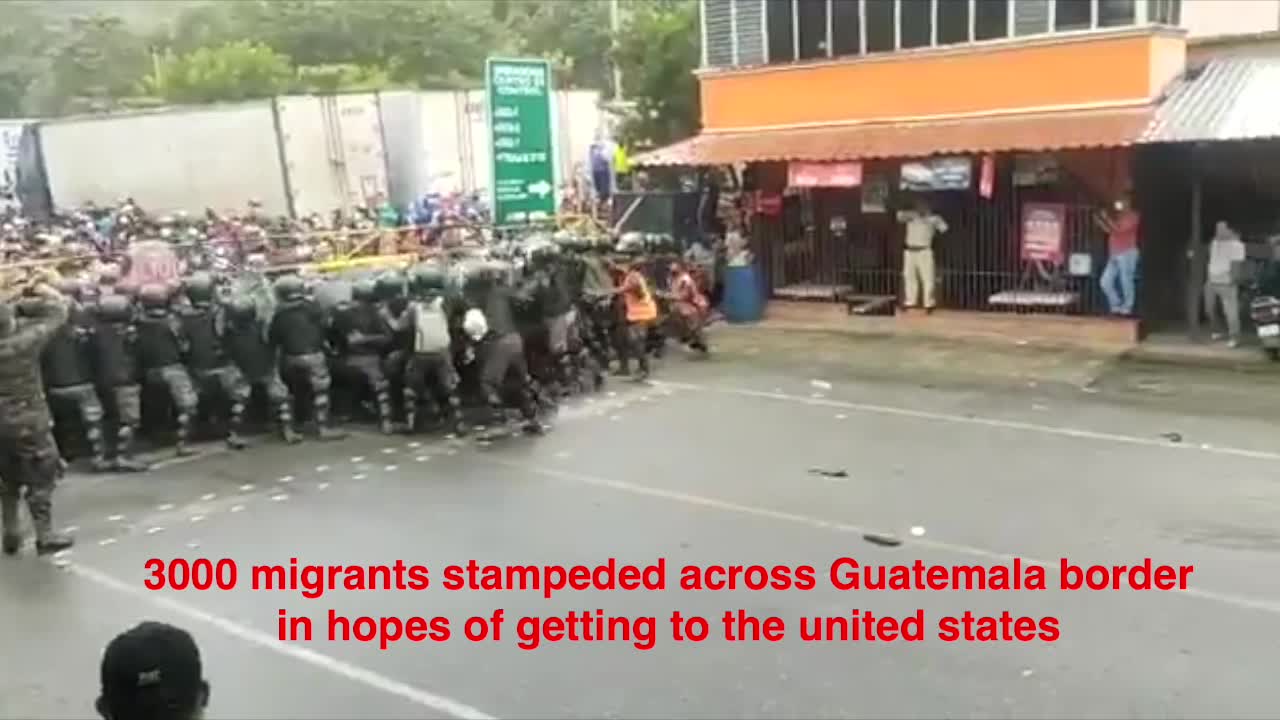 Here they come