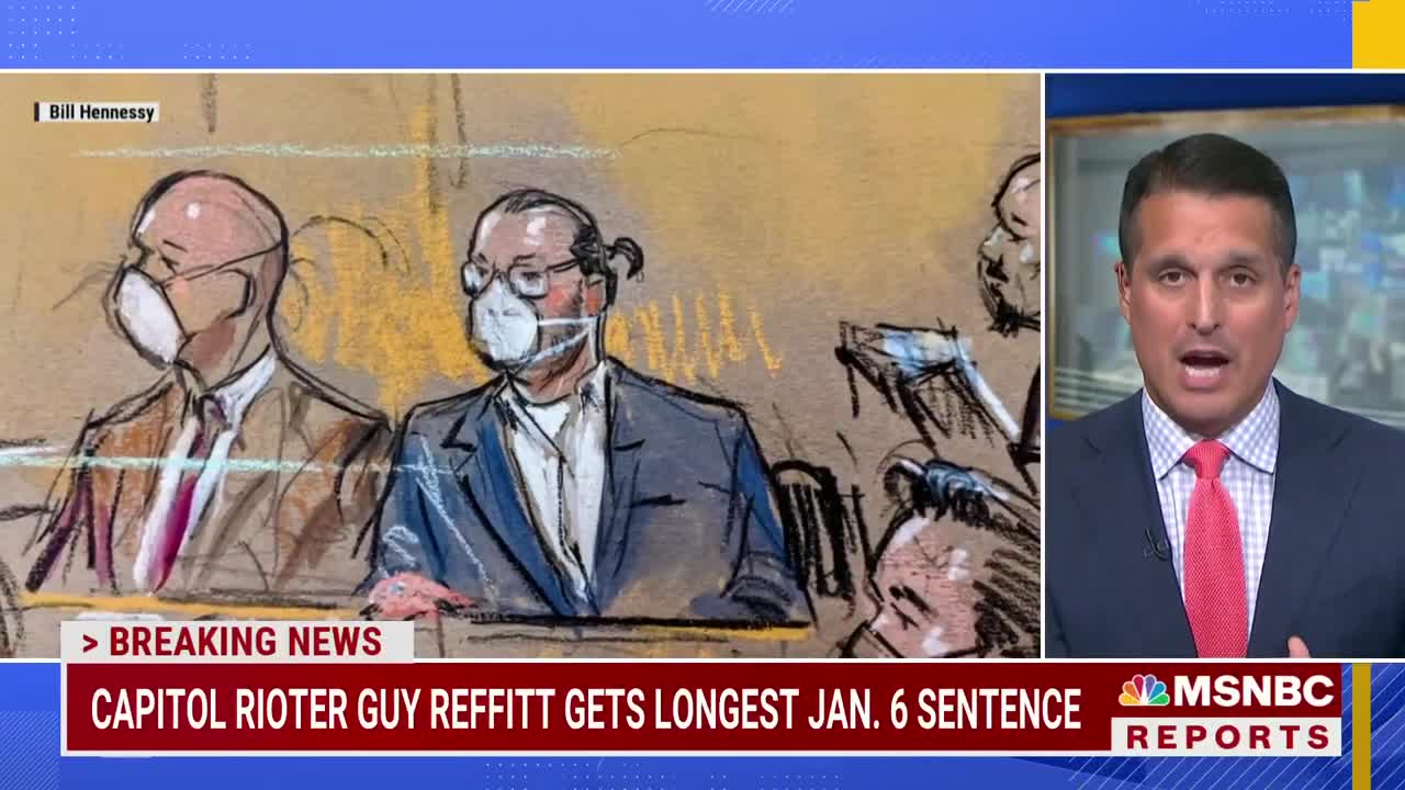 BREAKING: Jan. 6 Capitol Rioter Guy Reffitt Sentenced To Over 7 Years In Prison