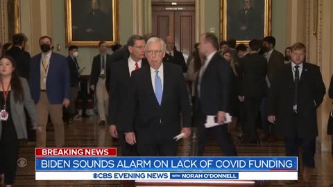 Biden sounds alarm on lack of COVID funding