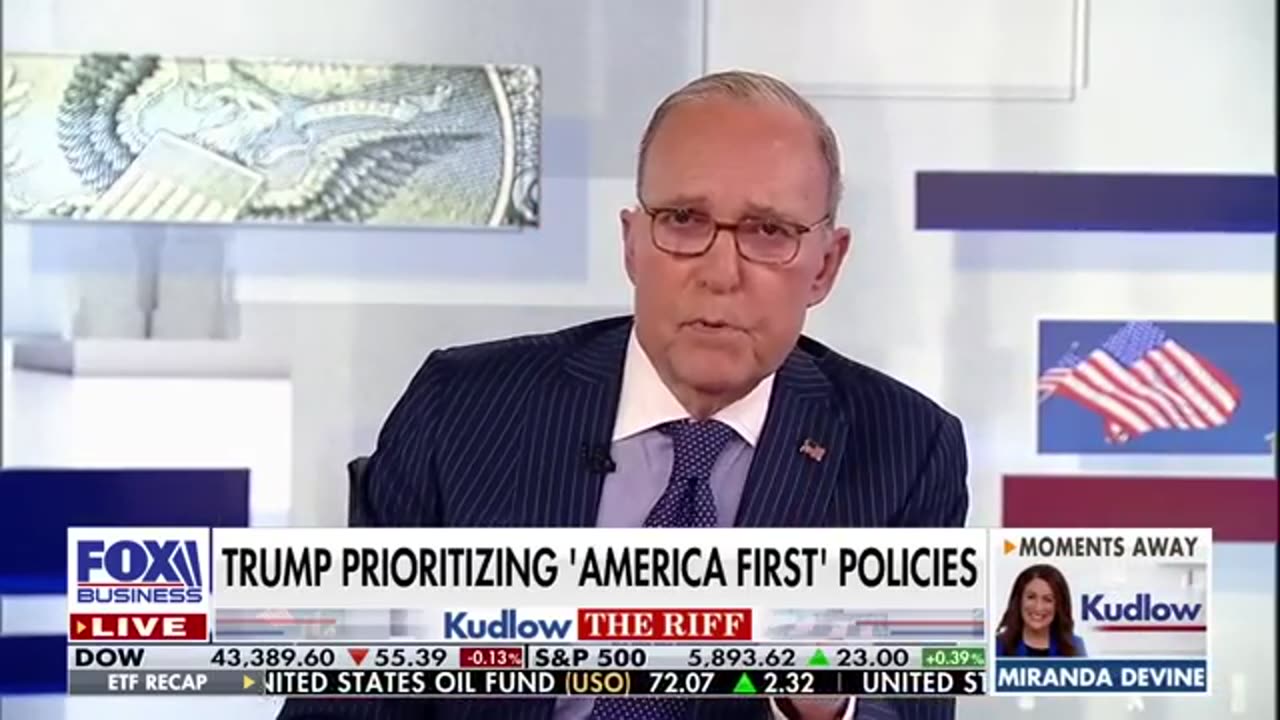 Larry Kudlow: The country is in a joyous mood