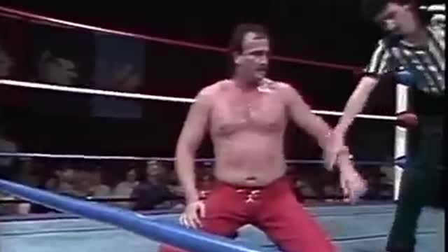 Jake The Snake Roberts vs Shawn Michaels Mid South Wrestling