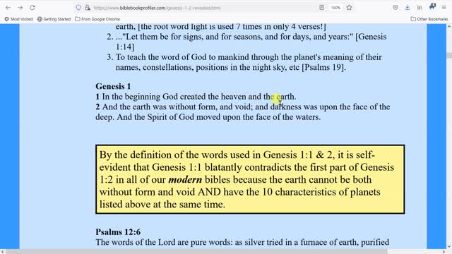 3 heavens and earths: the true record of the Genesis creation