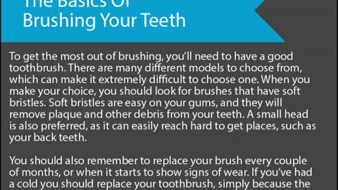 How To Brush Your Teeth In The Right Way