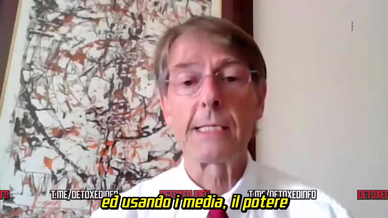 Ex VicePresidente PFIZER Dr. Michael YEADON: "Dopo 4,5,6,7 vaccini omicidio di massa. "