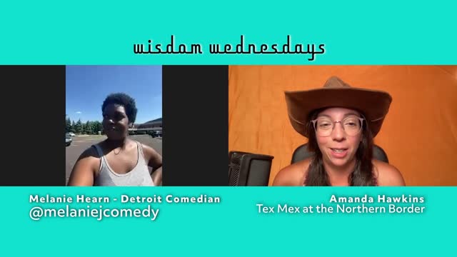 Wisdom Wednesdays with Comedian Melanie Hearn