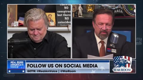 Gorka: "Could you imagine trying to execute gag orders on the Speaker." Seb Gorka with Steve Bannon