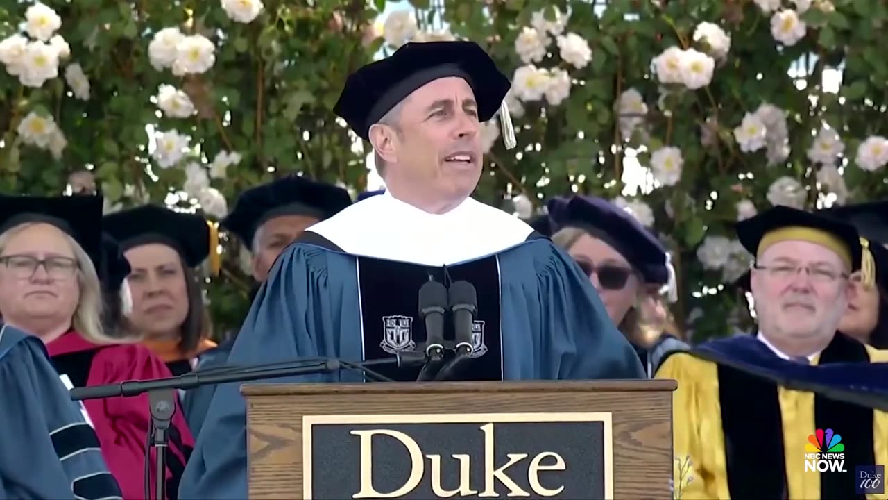 Duke students walk out of Seinfeld commencement speech