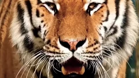 #Tiger growling #King of Nature #Animal lover