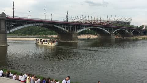 Visla bridge in Warsaw