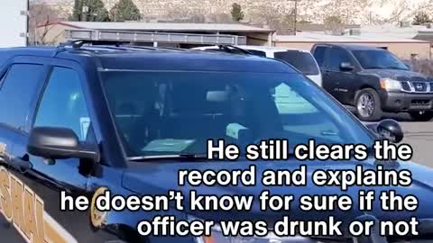 Cop Watcher Finds Drunk Cop Puts Him In His Place