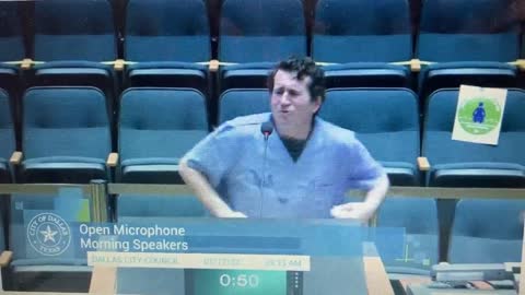 CRINGEY Vaccine Rap Performance Interrupts Dallas City Council Meeting