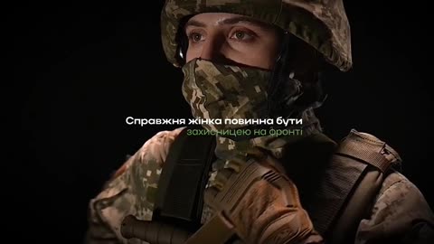 Ukrainian propaganda luring women in the army