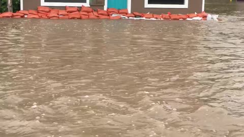 Flooding in Augusta Montana