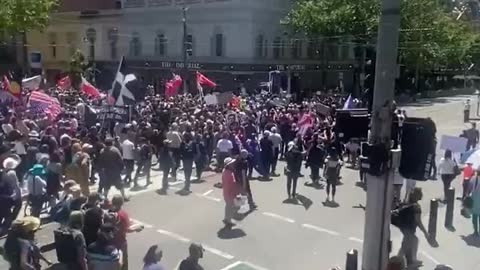 The good people of Melbourne standing up for their freedom