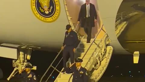 Biden arrives in Delaware