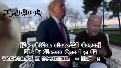 [Joe Biden sings/AI Cover] Black Clover Opening 12 TOMORROW X TOGETHER - Everlasting Shine