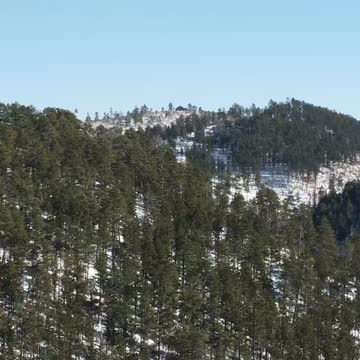 Black Hills around deadwood South Dakota