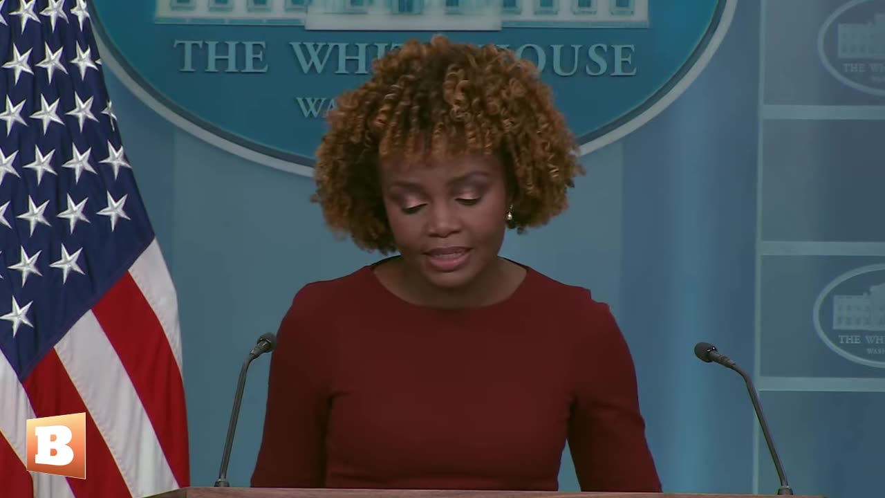 White House Press Secretary Karine Jean-Pierre briefing reporters & taking questions...