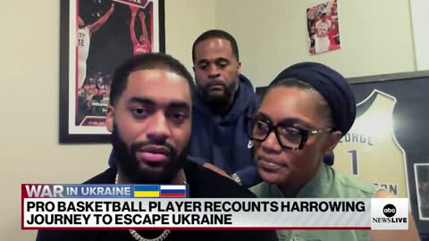 How an American basketball player escaped war in Ukraine