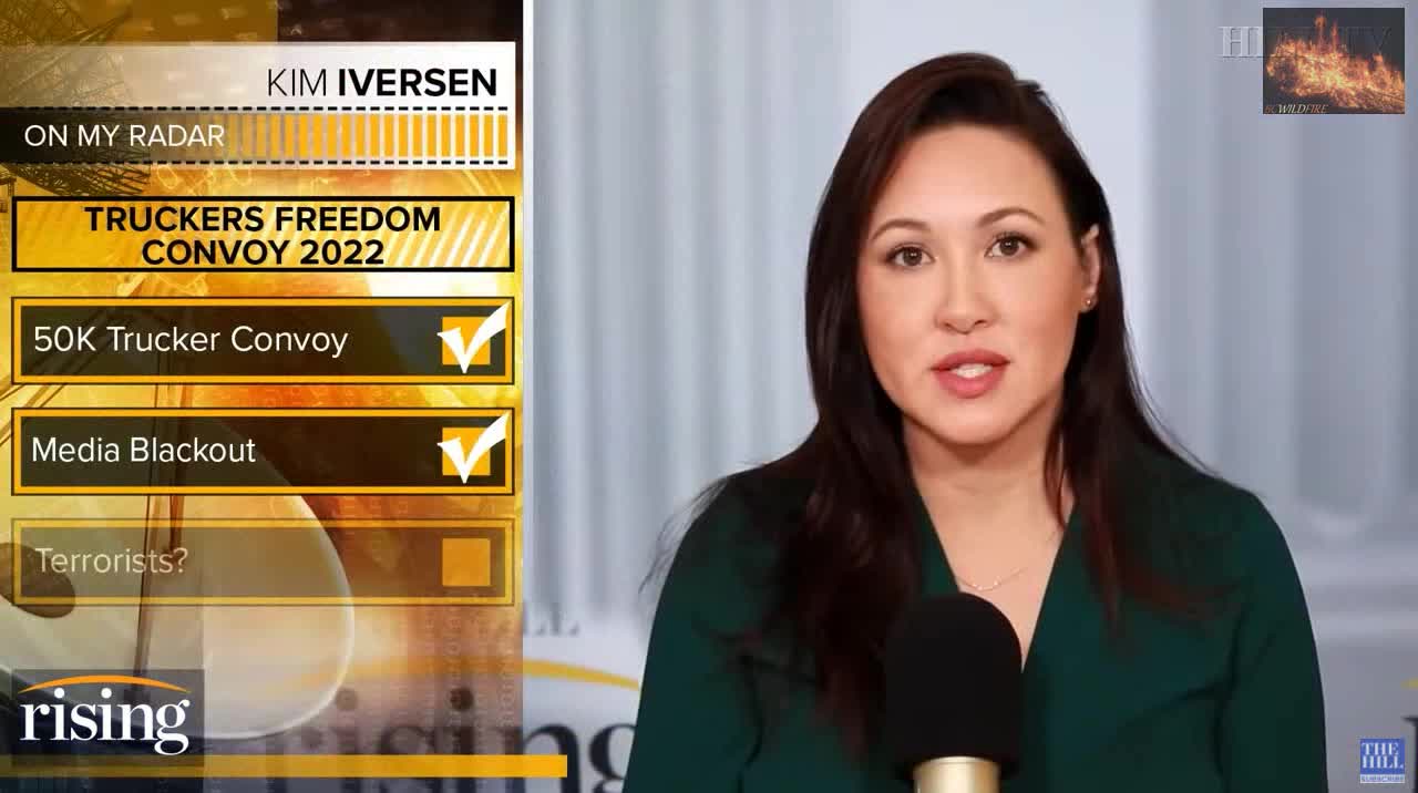 Kim Iversen: Media BLACKOUT On MASSIVE Trucker "Freedom" Convoy