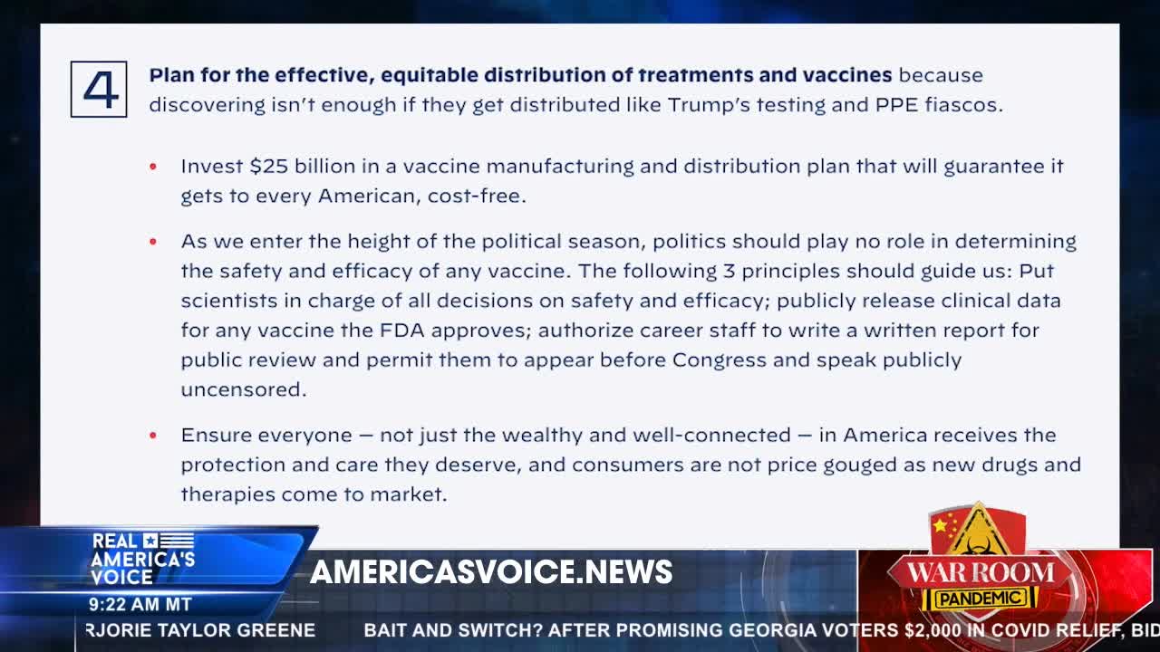 Steve Bannon on Dr. Fauci and vaccination of children