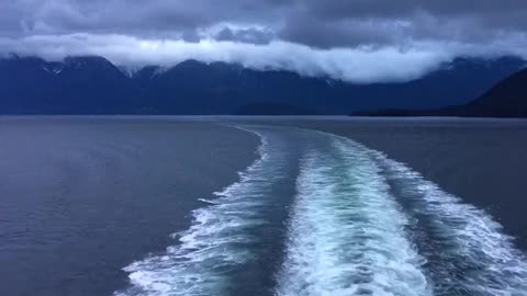 Gorgeous ferry ride on the ocean