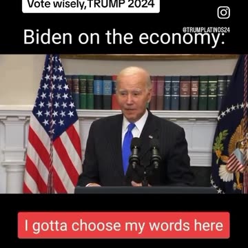 BIDEN ON THE ECONOMY