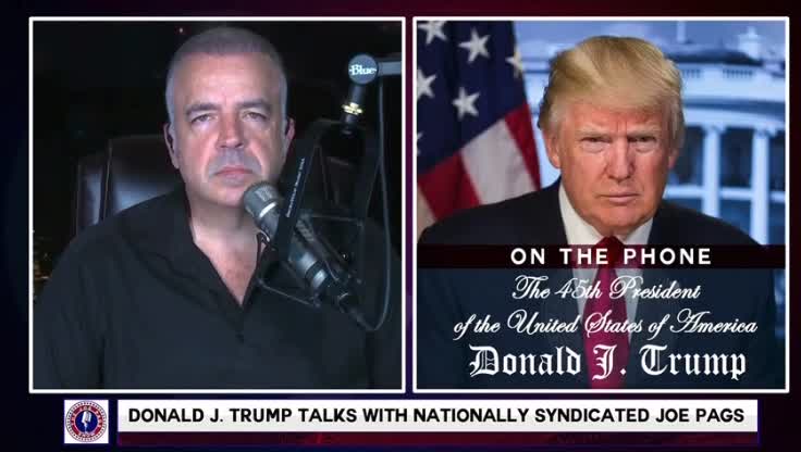 President Donald Trump Interview w/ Joe Pags Part 2