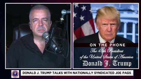 President Donald Trump Interview w/ Joe Pags Part 2