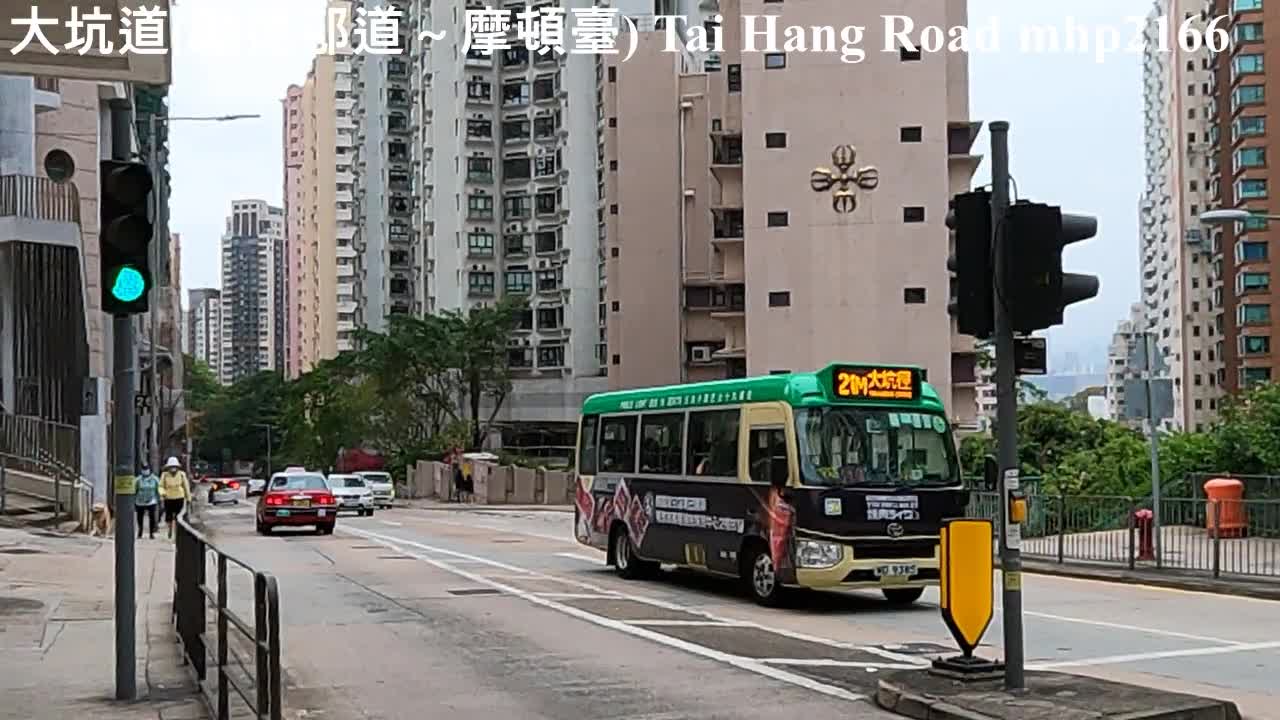 大坑道(勵德邨道~摩頓臺)Tai Hang Road, mhp2166 #大坑道 #勵德邨道 #摩頓臺