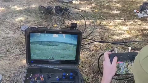 Ukrainian Drone Pilots at Work