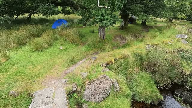 Walking to the wildcampsite