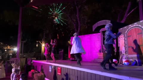 Deadman’s Party Zone at Six Flags Frontier City Fright Fest