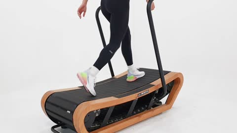 korean woman Treadmill exercise