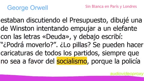 George Orwell - Sin Blanca en París y Londres 2/2