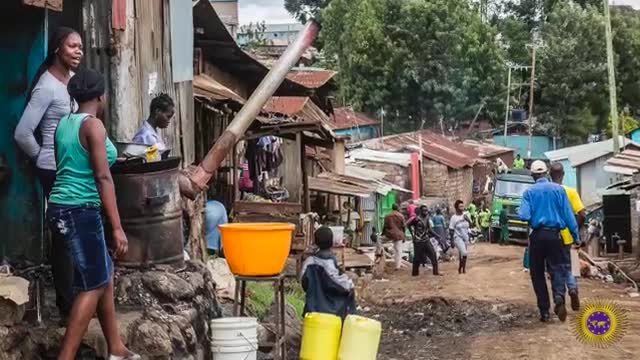 The streets of Kibera