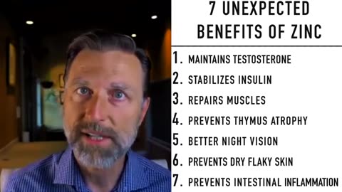 Dr Berg Zinc Benefits, plus sleep aid