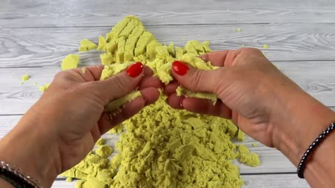 Kinetic Sand - Very Relaxing ASMR - Satisfying and Relaxing Compilation - ASMR Mkm