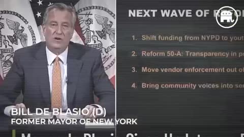 DEMOCRATS WHO FOUGHT TO DEFUND THE POLICE