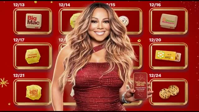 Mariah Carey Giving Out Free Big Macs As Part Of McDonald’s Partnership.