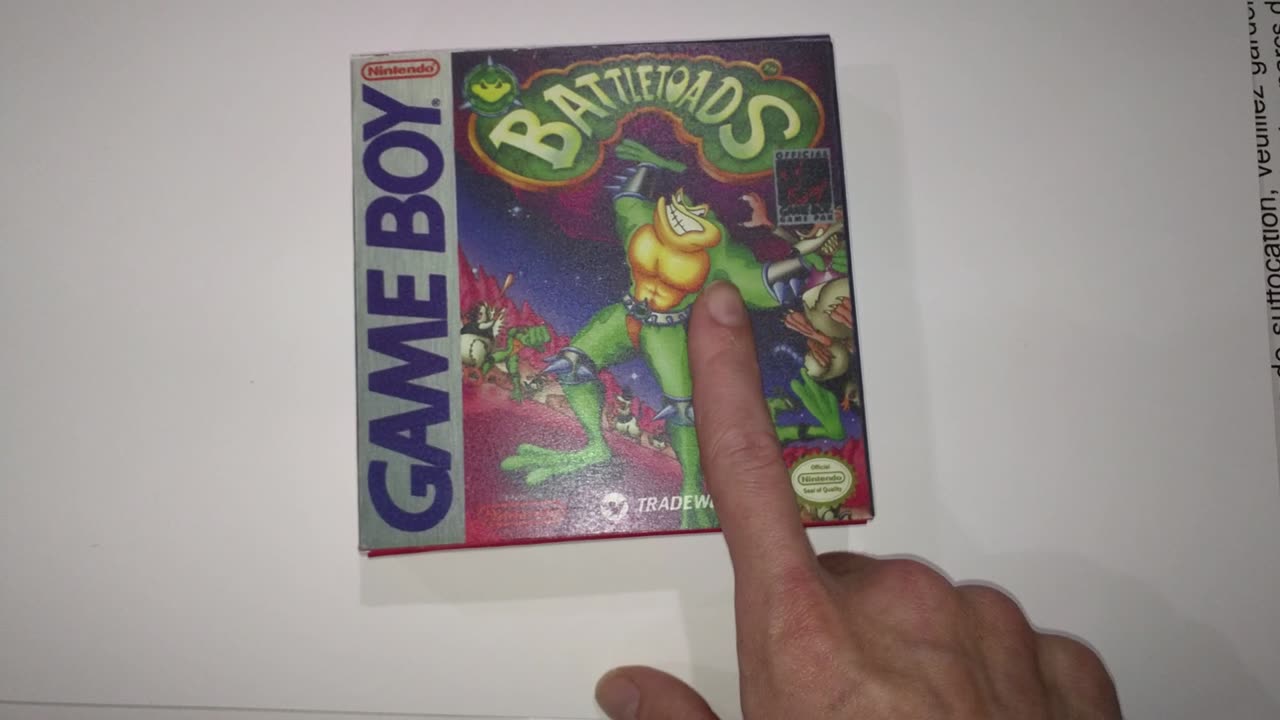 Diy Battletoads box folded and glued