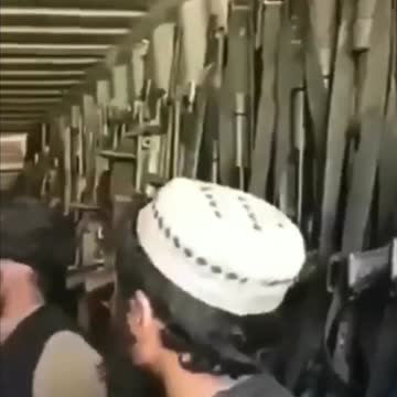 LEAKED VIDEO OF ALL THE WEAPONS & MONEY JOE LEFT TO THE TALIBAN TERRORISTS