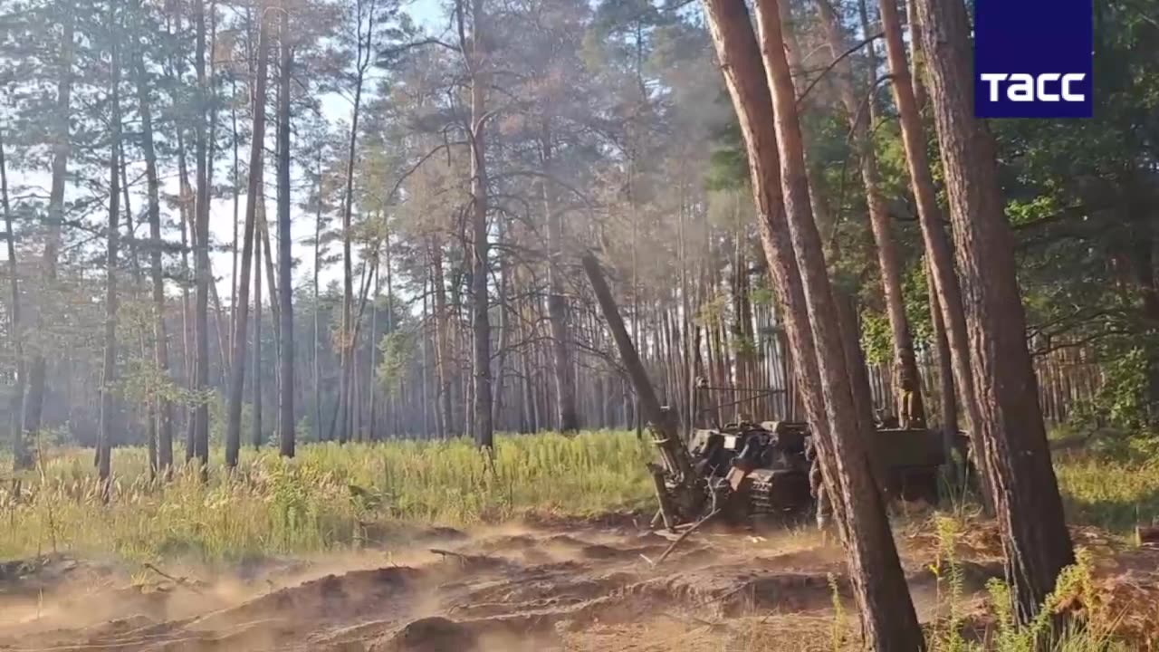 Minomet Tulipán postupuije u Krasnolimansku