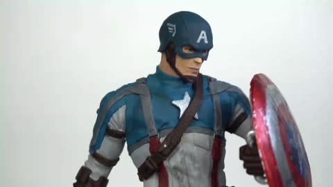 Captain America Figure Modeling Episode 7