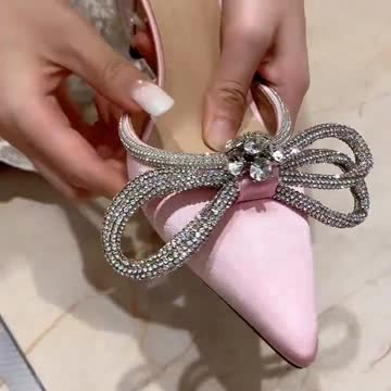 Genuine Leather High heels Party Prom Shoes